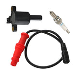 Ignition Coil with Spark Plug and Wire for 2008-2023 Polaris Ranger 500 570 Sportsman 500 550 4011690