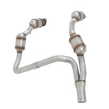 Front Right Y-Pipe Catalytic Converter for 2007-2009 Jeep Wrangler JK 3.8L