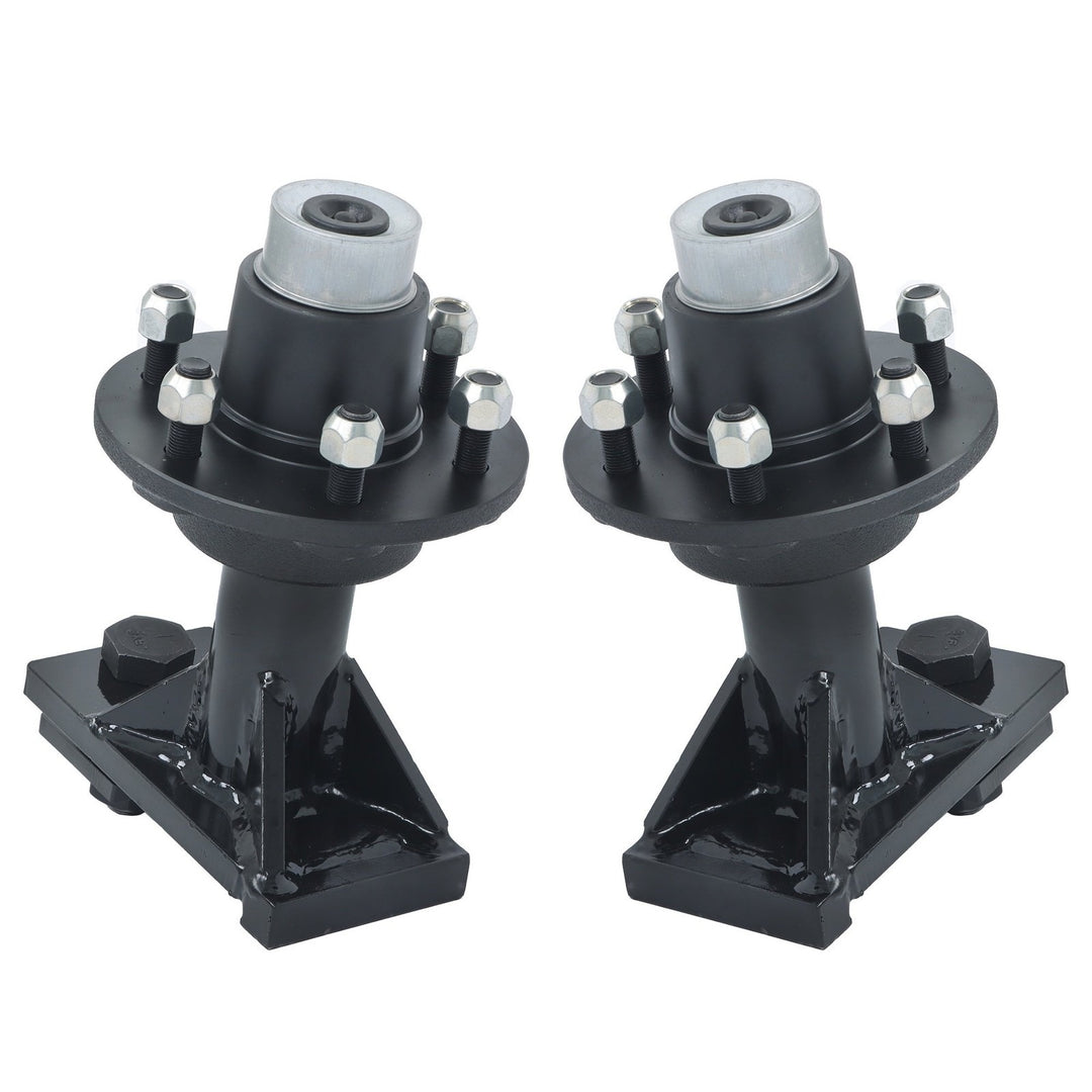 Shipping Container Wheel Hub and Spindle Kits 6 on 5.5 in, 8,000 lb, Bolt-On