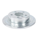 Front and Rear Drilled Brake Rotor and Pad Kit for 2015-2016 Mini Cooper F56 F57