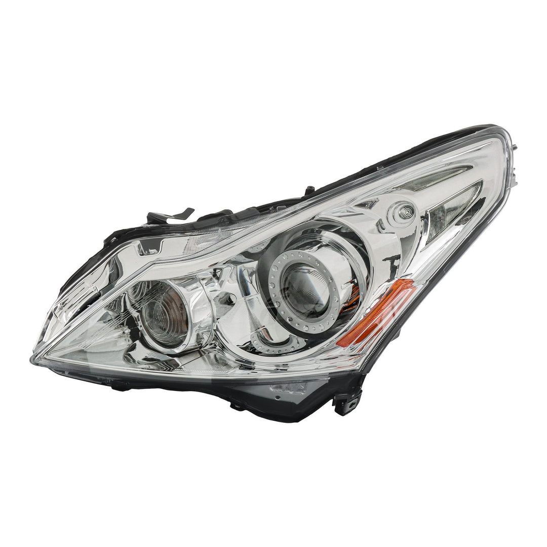 Left HID Headlight for 2010-2013 Infiniti G37 2011-2012 G25 and 2015 Q40 Sedan IN2502140