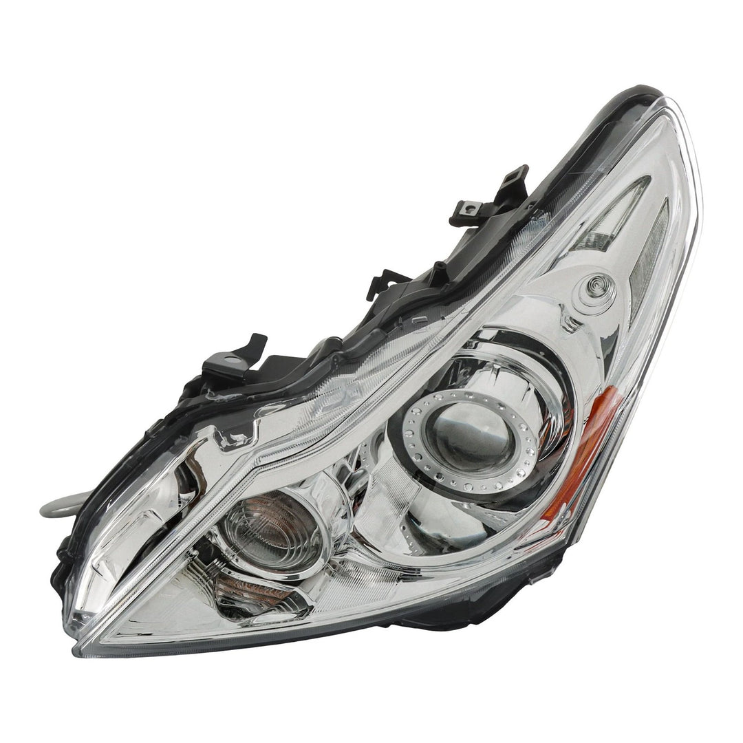 Left HID Headlight for 2010-2013 Infiniti G37 2011-2012 G25 and 2015 Q40 Sedan IN2502140