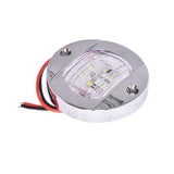 Round 6-LED Courtesy Lights for Boats 3 in 12-24V, Pair