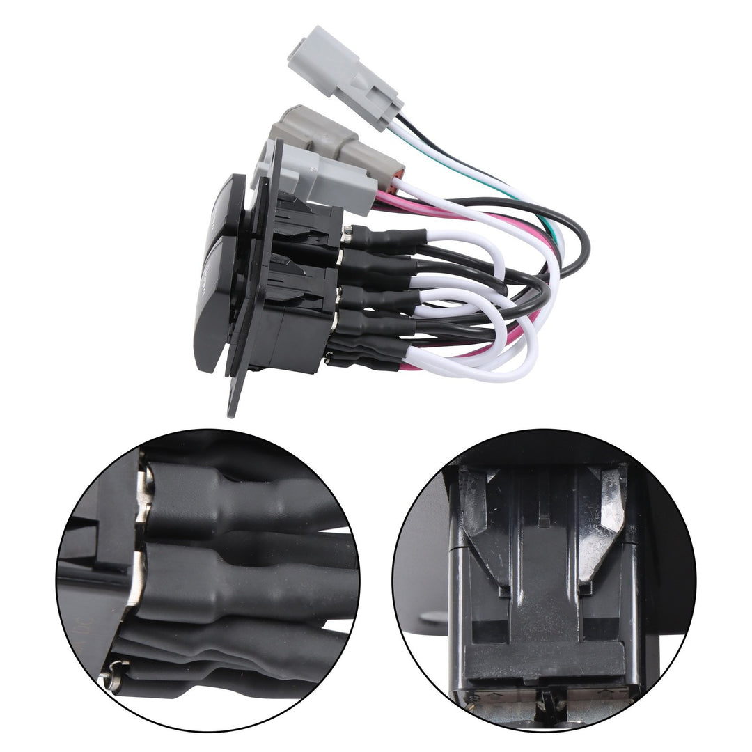 Trim Tab Double Rocker Switch Kit for Lenco Marine Trim Tabs 10222-211D