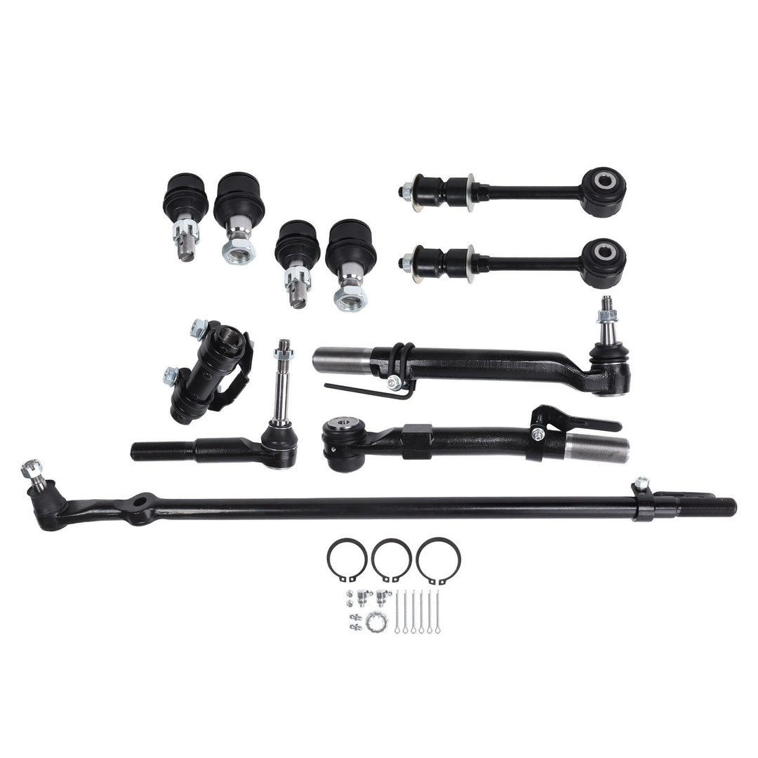 Front Ball Joint and Drag Link Kit for 2005-2007 Ford F-250 F-350 Super Duty