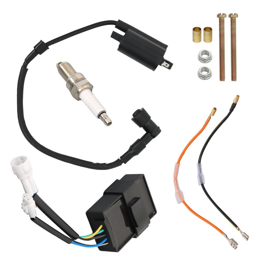 Ignition Coil CDI and Spark Plug Kit for 1988-2004 Kawasaki Bayou 300 KLF300
