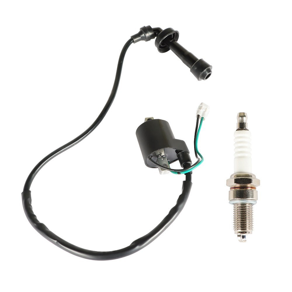 Ignition Coil and Spark Plug for 2005-2012 Suzuki RMZ450 and LTR450 33410-35G10