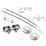 Rear Axle End Disc Brake Conversion Kit for 1968-1986 Chevrolet C10 and C10 Suburban, 5 Lug