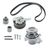 Timing Belt Kit with Water Pump for 2015-2016 Volkswagen Golf Jetta Passat Beetle Audi A3 2.0L TDI