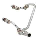 Front Right Y-Pipe Catalytic Converter for 2007-2009 Jeep Wrangler JK 3.8L