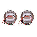 Round 6-LED Courtesy Lights for Boats 3 in 12-24V, Pair