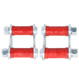 Rear Leaf Spring Shackle Kit with Polyurethane Bushings for 1955 Chevrolet Bel Air 150 210