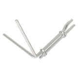 Hydraulic Cylinder Rod Seal U-Cup Installation Tool Set, 3 Pieces