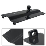 Gooseneck Hitch Plate for 5th Wheel Rails with 2-5/16 in Ball, 25,000 lb