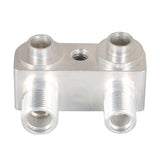 LS Swap Straight AC Compressor Adapter Fitting, CNC Machined