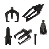 Front End Service Tool Kit with Pitman Arm Puller and Ball Joint Separators, 5 Pieces