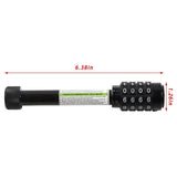 Keyless Combination Trailer Hitch Pin Lock 5/8 in for 2 in and 2-1/2 in Receivers