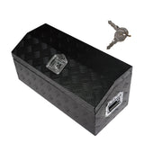 Aluminum Tool Box with Lock, 30 x 13 x 13 in