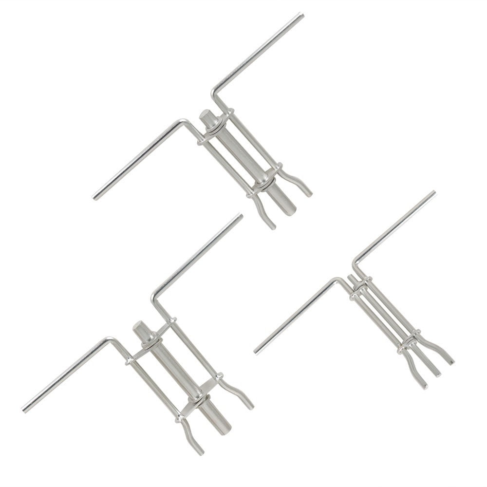 Hydraulic Cylinder Rod Seal U-Cup Installation Tool Set, 3 Pieces