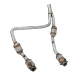 Front Right Y-Pipe Catalytic Converter for 2007-2009 Jeep Wrangler JK 3.8L
