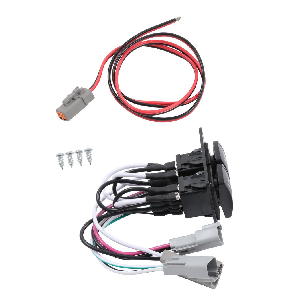 Trim Tab Double Rocker Switch Kit for Lenco Marine Trim Tabs 10222-211D