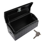 Aluminum Tool Box with Lock, 30 x 13 x 13 in