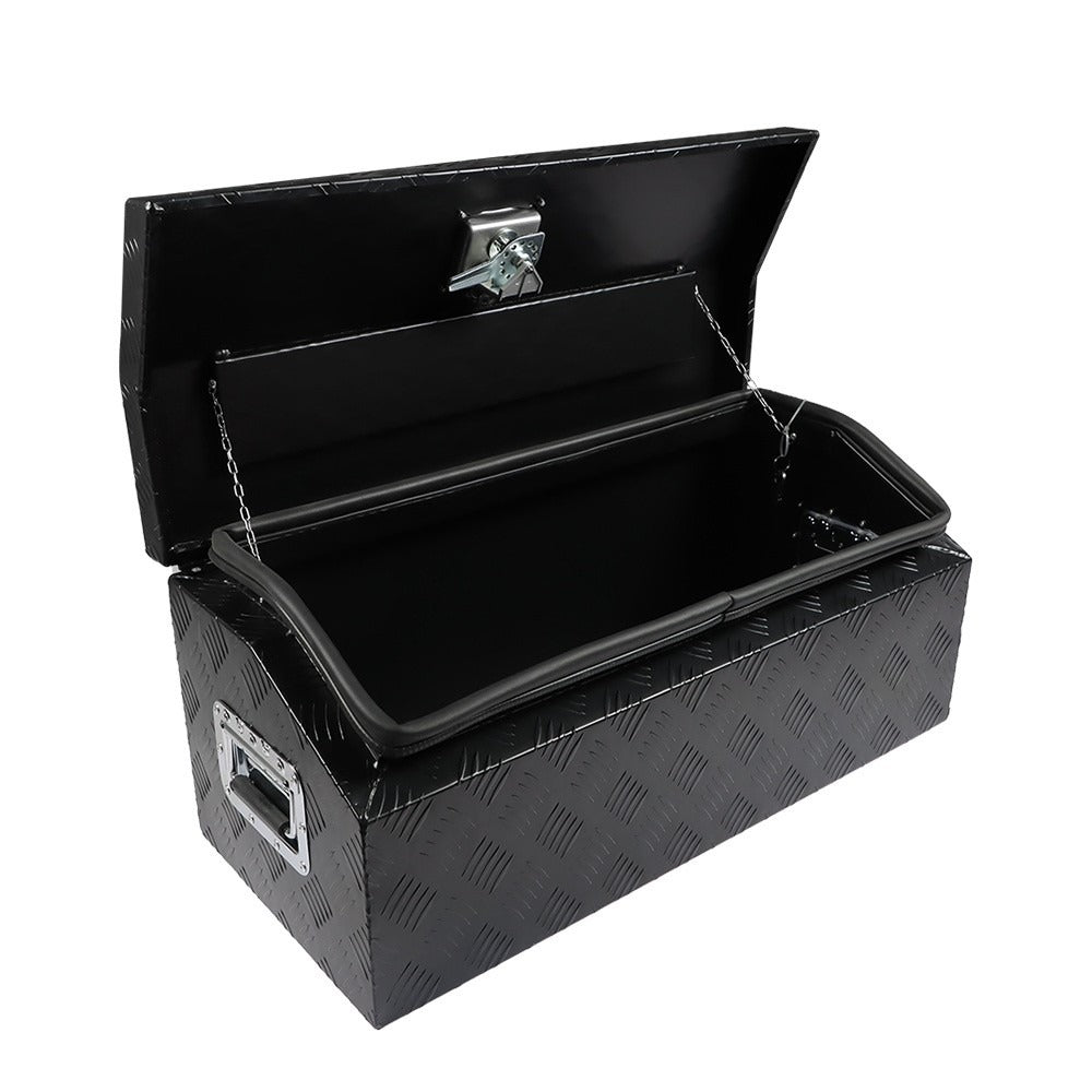 Aluminum Tool Box with Lock, 30 x 13 x 13 in