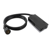 7-Way Trailer Wiring Upgrade Kit with Junction Box and RV Style Connector, 6 ft