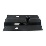Gooseneck Hitch Plate for 5th Wheel Rails with 2-5/16 in Ball, 25,000 lb