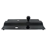 Gooseneck Hitch Plate for 5th Wheel Rails with 2-5/16 in Ball, 25,000 lb