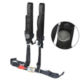 4-Point Seat Belt Harness 2 in Padded, 4 Pack, for Polaris RZR and UTVs