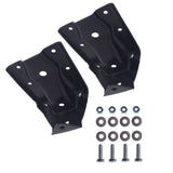 Rear Leaf Spring Hanger and Shackle Kit Pair for 1999-2015 Chevrolet Silverado GMC Sierra Yukon XL 722-032