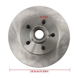 Front Disc Brake Conversion Kit for 1937-1948 Ford Cars, 5 on 4-1/2 in