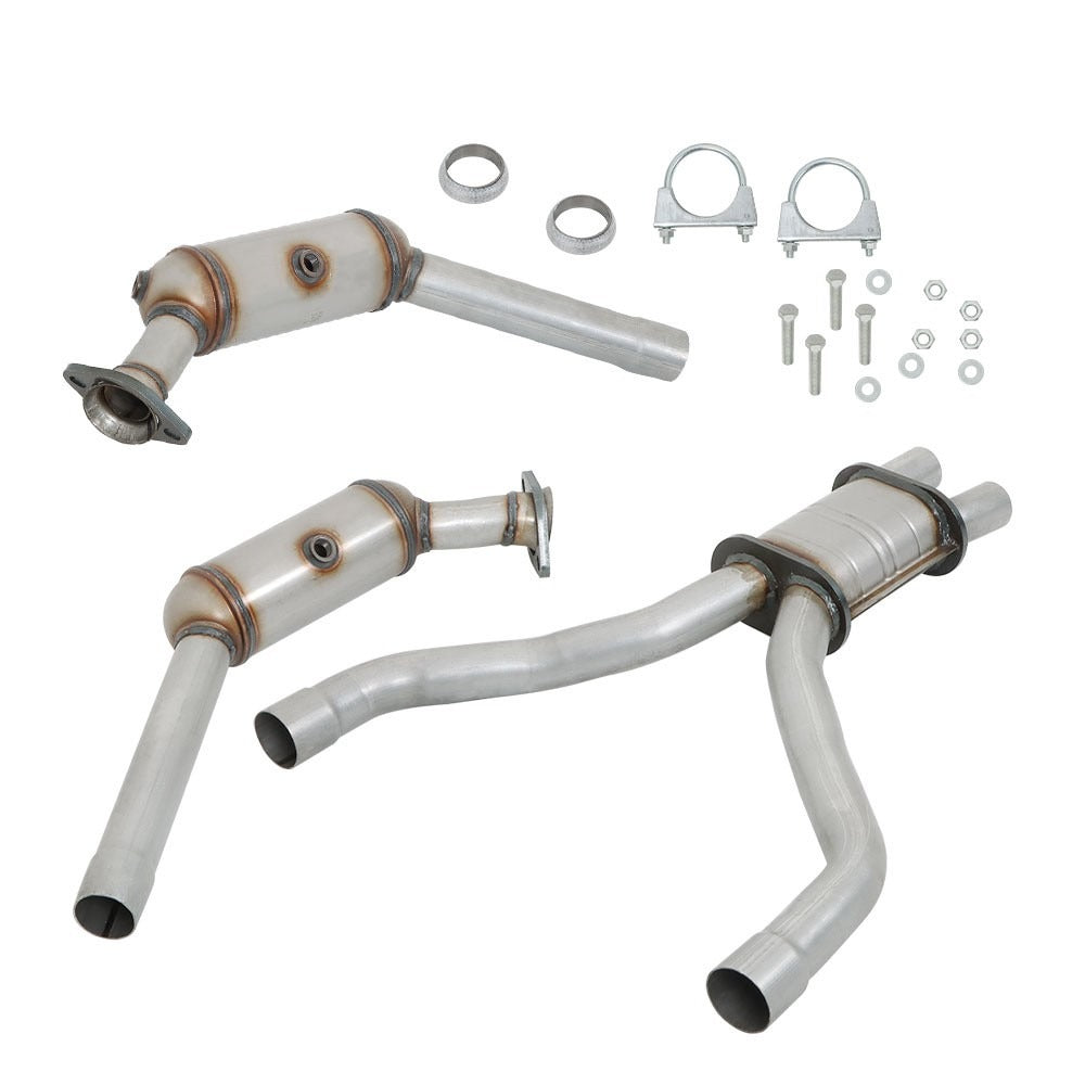 Y-Pipe Catalytic Converter for 2003-2005 Ford Thunderbird and 2003-2006 Lincoln LS 3.9L