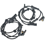 ABS Wheel Speed Sensor Set for 2007-2017 Jeep Wrangler JK 52060156AD 68003281AA