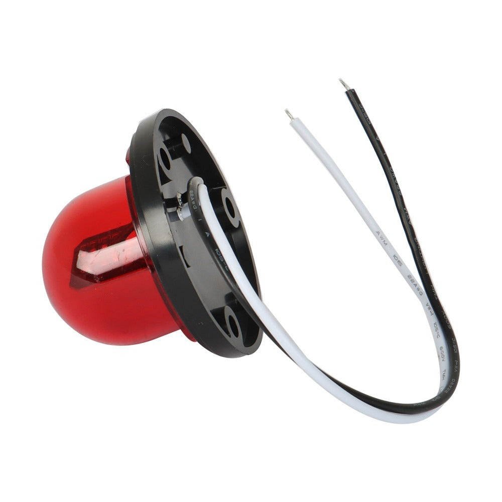 12V LED Bow Navigation Lights for Boats Red and Green, Pair