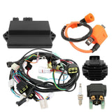 Ignition Coil CDI Relay Regulator and Wiring Harness Kit for 2004-2013 Yamaha Raptor 350 YFM350R