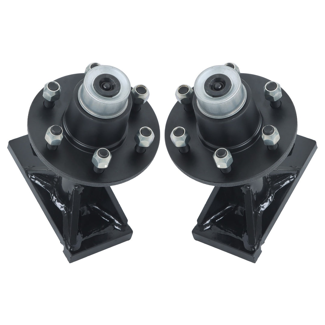 Shipping Container Wheel Hub and Spindle Kits 6 on 5.5 in, 8,000 lb, Bolt-On