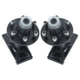Shipping Container Wheel Hub and Spindle Kits 6 on 5.5 in, 8,000 lb, Bolt-On