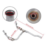 Y-Pipe Catalytic Converters for 2008-2013 Jeep Liberty 3.7L
