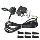 12V Winch Solenoid Contactor with Rocker Thumb Switch for ATV and UTV Winches