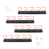 68 in Wall-Mounted Tool Organizer with 20 Hooks