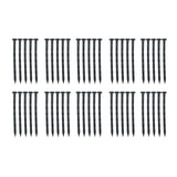 L-Shaped Landscape Edging Kit 40 ft with 50 Stakes, Black