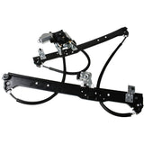 Rear Power Window Regulators with Motor for 2000-2007 Chevrolet Silverado GMC Sierra Avalanche Escalade EXT, Pair