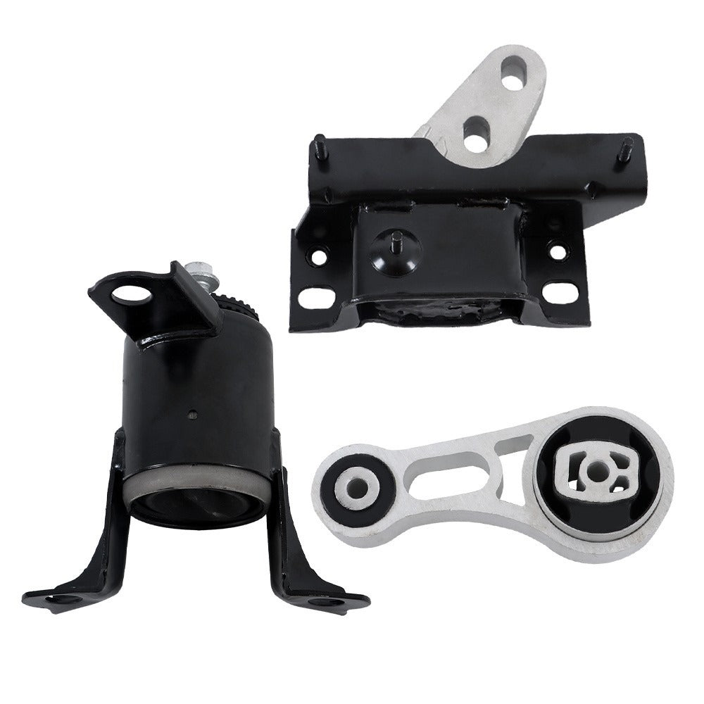 Engine and Transmission Mount Set for 2013-2017 Ford EcoSport 2.0L Automatic, 3 Pieces