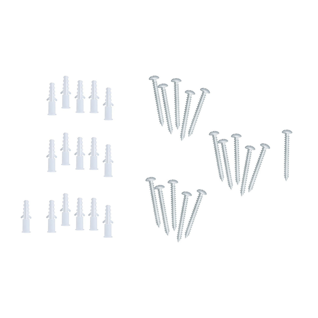 68 in Wall-Mounted Tool Organizer with 20 Hooks