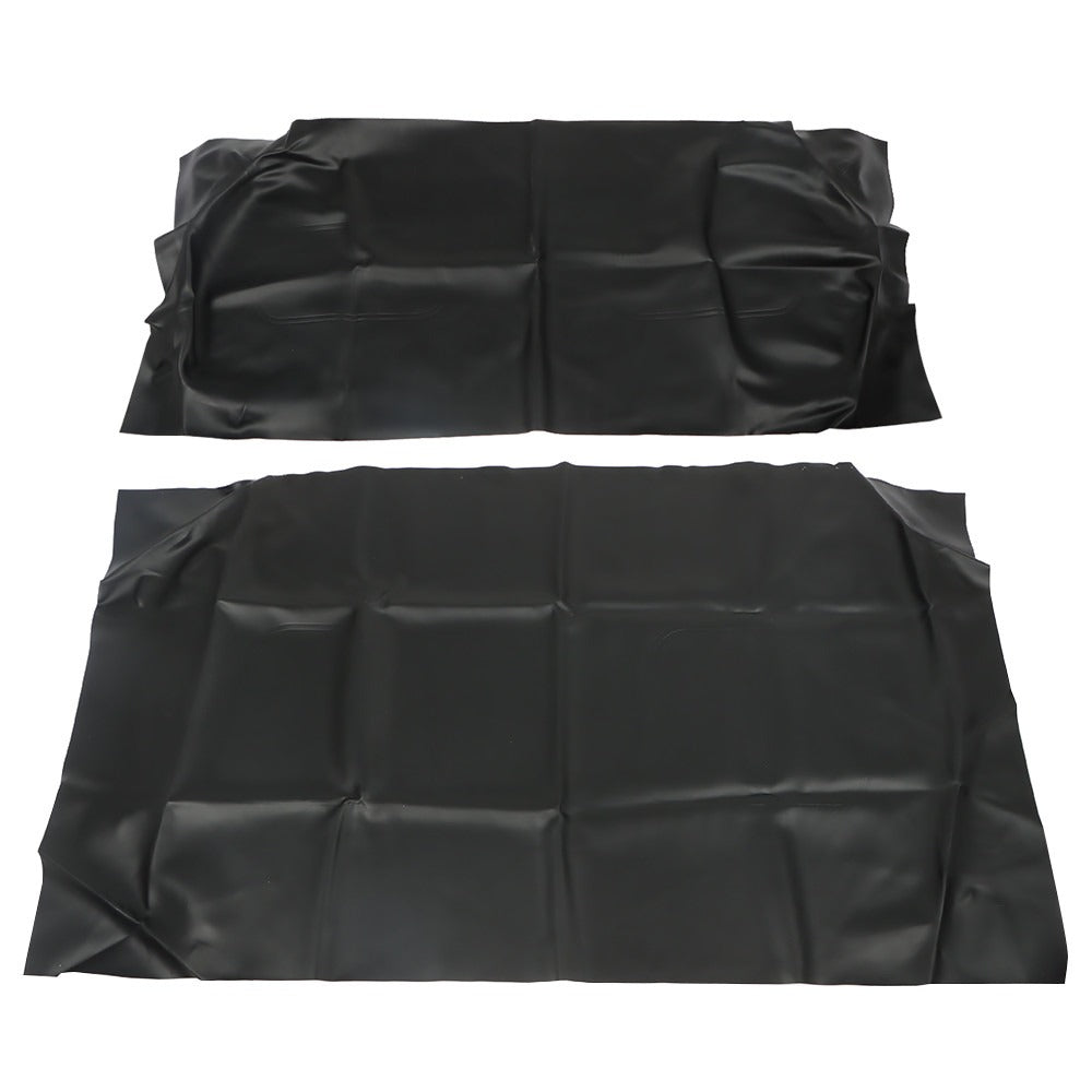 Faux Leather Front Seat Cover Set for 2000.5-Up Club Car DS Golf Carts