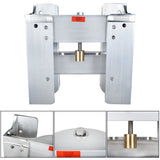 Adjustable 4 in Outboard Jack Plate, Silver JPL4400
