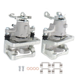 Rear Brake Calipers with Brackets for 2010-2011 Buick LaCrosse and Allure 18-B5400 18-B5401, Pair