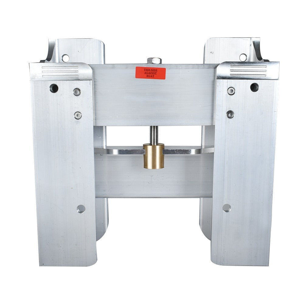 Adjustable 4 in Outboard Jack Plate, Silver JPL4400